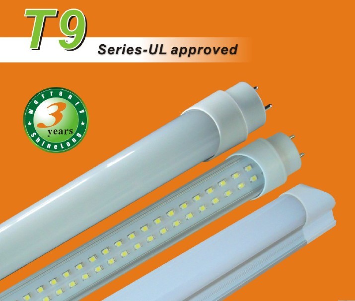 UL,RoHS,CE Approved T9 LED Tube Lights (AC/DC)