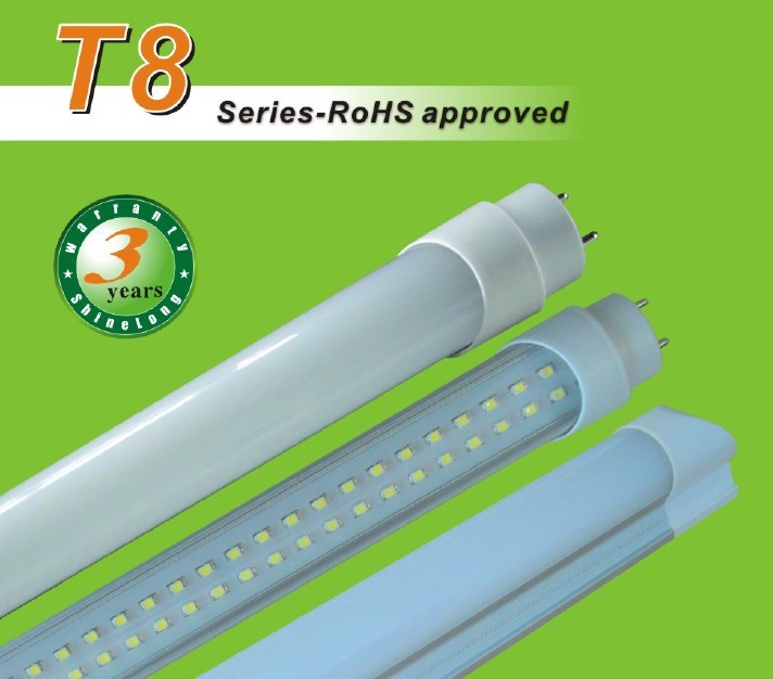 RoHS Approved T8 LED Tube Lights (AC/DC)