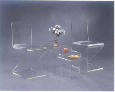 Crystal Table & Chairs (FAY-510)