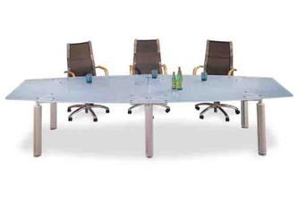 Tempered Frosted Glass Table (TR-T3512)