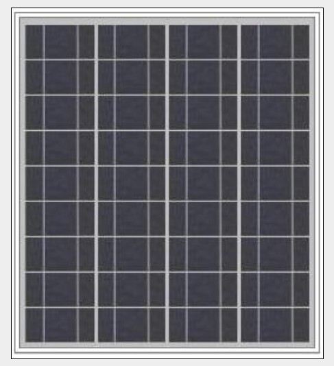 Poly 65W Solar Panel